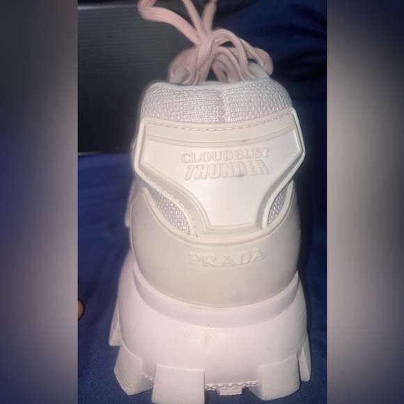 Prada Cloudbust Thunder Sneakers (Size 9)(Alabaster Pink). - Picture 11 of 11